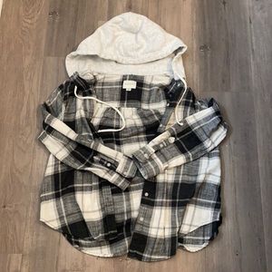 Women’s hooded flannel